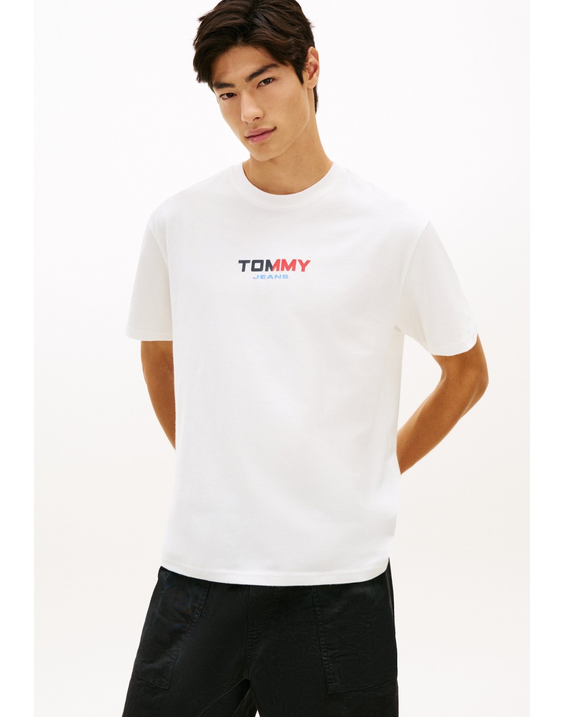 Tommy Jeans Camiseta TJM RLX LA Backprint