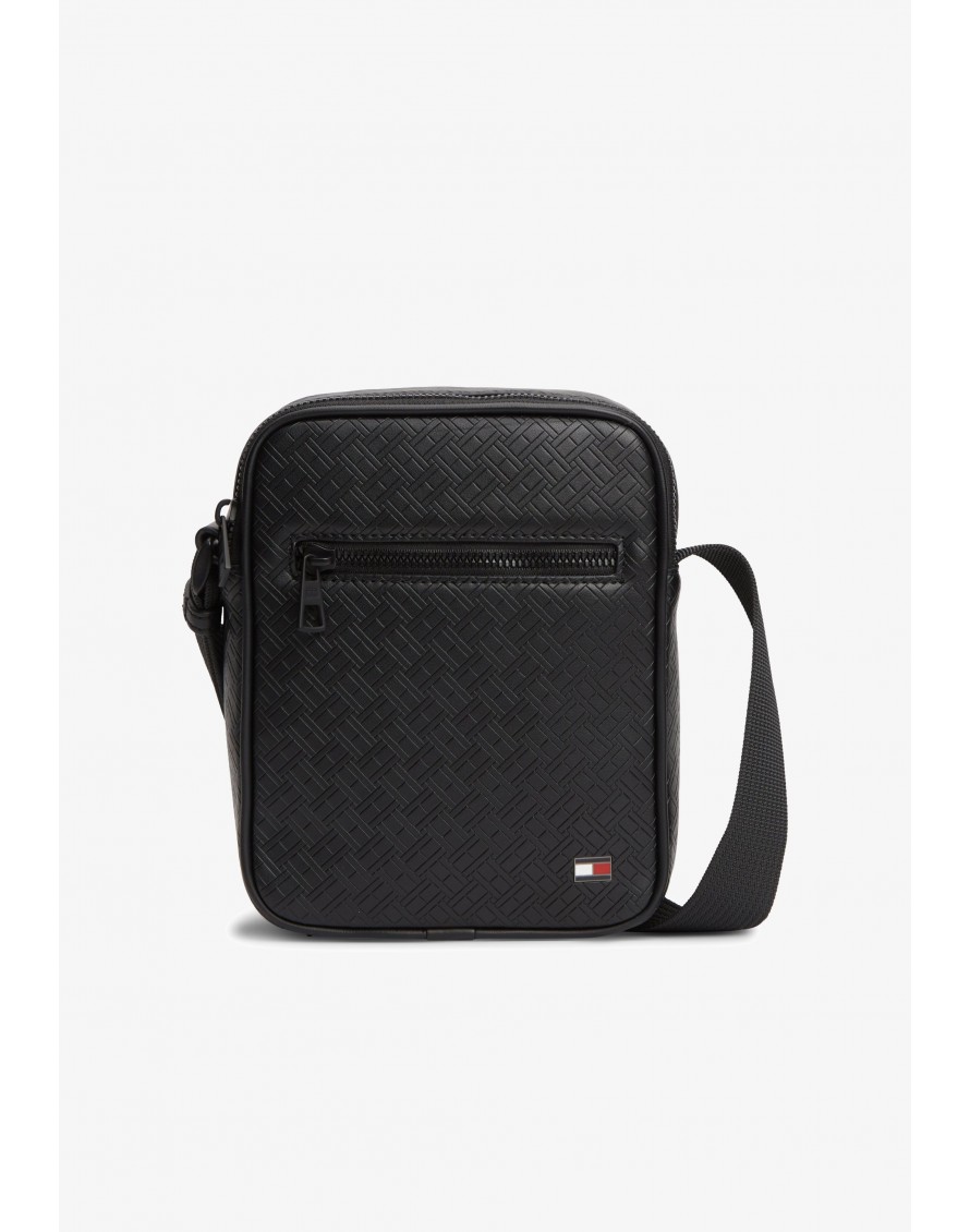 Tommy Hilfiger Bandolera TH Embossed Flag Mini Reporter