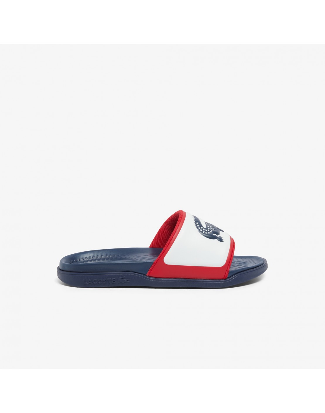 Lacoste Chanclas Slide Dual de hombre