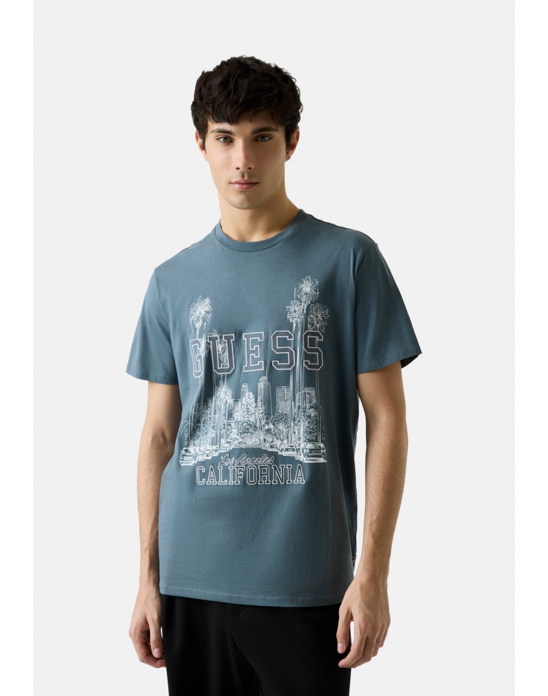 Guess Camiseta SS BSC Blvd Tee